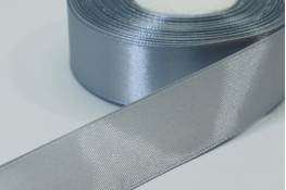  Стрічка атласна 24 мм  |1: сірий |
