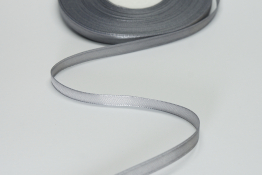  Стрічка атласна 06 мм ляссе  |1: сірий |