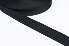  Стрічка прикладна 25 мм  |1: чорн. |