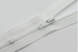  Застiбка-блискавка  Т3   20 см  (YKK)  |2: білий 501|