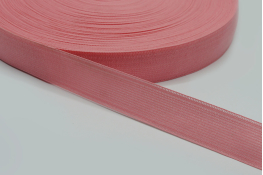  Тасьма облямівочна 23 мм в`язана  |4: рожев. |