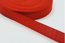  Тасьма облямівочна 23 мм в`язана  |5: червон. |