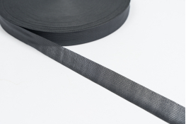  Тасьма облямівочна 23 мм в`язана  |1: сірий |