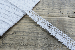  Мереживо  18 мм (бавовна)  |2: білий |