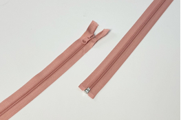  Застiбка-блискавка Т5   60 см 1 замок (МН)  |4: рожев.персик. |