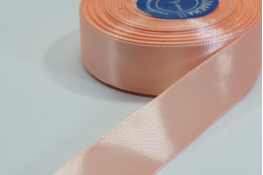  Стрічка атласна 24 мм  |3: персик. |