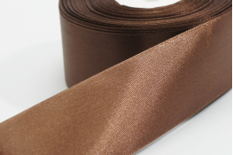  Стрічка атласна 36 мм  |6: коричн. |