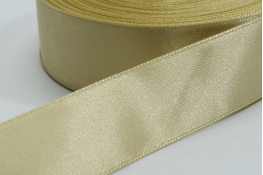  Стрічка атласна 36 мм  |6: беж.золот. |