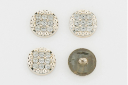  Гудзик 21 мм на ніжці арт. FR-10  |10: золото |