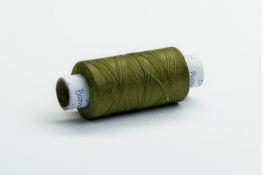  Нитки  №45S/2 армовані 300 м  "Barva"  |7: зелен.темн. 4040|