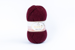  Пряжа "Super Inci" 100гр / 260м  |5: вишн.темн. 00999|