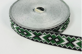  Тасьма  32 мм  |7: зелен. |