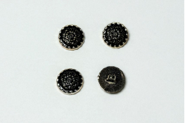  Гудзик 17 мм  |1: чорн. |