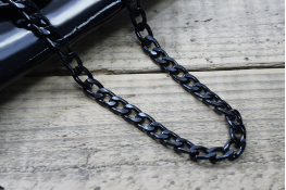  Ланцюг 14х23 мм декоративний  |1: чорн. |