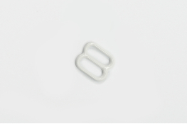  Пряжка-регулятор 10 мм  |2: білий |