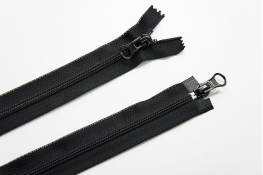  Застiбка-блискавка Т6   70 см 2 замка  |1: чорн. |