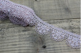  Мереживо  55 мм (гіпюр) арт.8G8050  |4: рожев. |