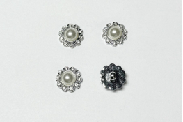  Гудзик 17 мм  |10: срібло |