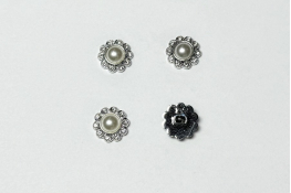  Гудзик 15 мм  |10: срібло |