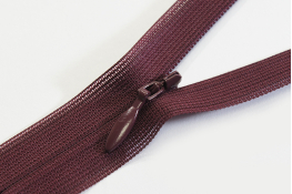  Блискавка 20 см (YKK)  |5: борд.коричн. 021|