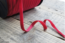  Тасьма велюр 10 мм  |5: червон. |