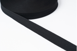  Стрічка кіперна 25 мм  |1: чорн. |