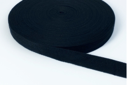  Стрічка кіперна 20 мм  |1: чорн. |