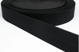  Тасьма еластична  80 мм бандажна  |1: чорн. |