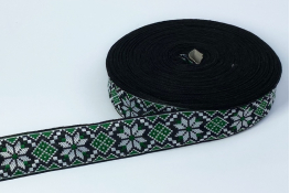  Тасьма  32 мм  |7: зелен. |