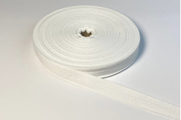  Стрічка кіперна 25 мм  |2: білий |