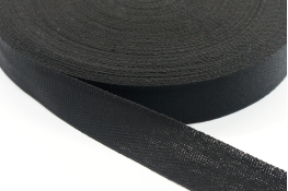  Стрічка кіперна 25 мм  |1: чорн. |