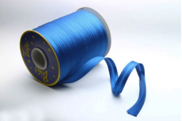  Бейка коса 16 мм підвернута атласна  |9: електр.яскр. |