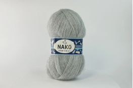  Пряжа NAKO Mohair Delikate  |1: сірий світл. 06128|