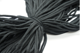  Шнур  4.0 мм для взуття (арт.1-36)  |1: чорн. |