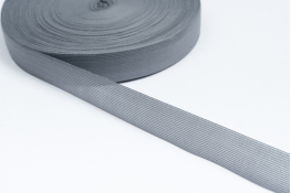  Тасьма облямівочна 32 мм в`язана  |1: сірий |
