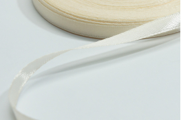  Стрічка атласна 12 мм  |2: молочн. |