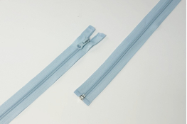  Застiбка-блискавка Т5   60 см 1 замок (МН)  |8: блак.світл |