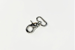  Карабiн 40 мм з рамкою 30 мм  |10: нiкель |