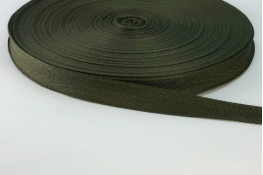  Стрічка кіперна 25 мм (ушкова)  |7: хакі |
