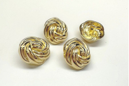  Гудзик 23 мм арт.SMB-422  |10: золото |