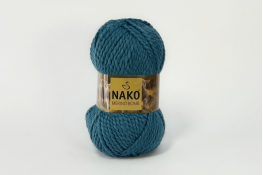  Пряжа NAKO Merino Bomb  |9: бірюз.блак. 10827|