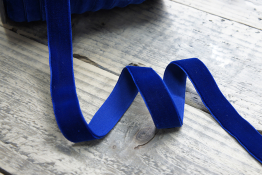  Тасьма велюр 20 мм  |9: синій |