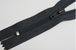  Застiбка-блискавка  Т4   18 см  (МН)  |1: сірий темн. |