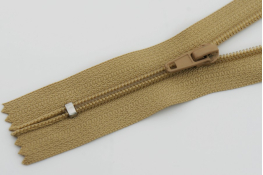  Застiбка-блискавка  Т4   18 см  (МН)  |6: беж.золот. |