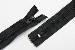  Застiбка-блискавка  Т5   20 см  (МН)  |1: чорн. |