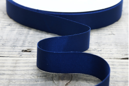  Тасьма репсова 25 мм  |9: синій темн. |