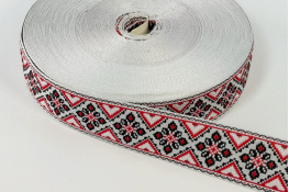  Тасьма  32 мм  |5: червон. |