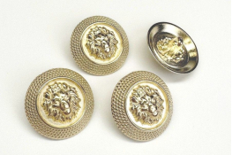  Гудзик 15 мм арт.SMB-375  |10: золото |