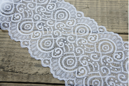  Мереживо 175 мм (еластичне)  |2: білий |