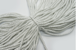  Шнур  5 мм оздоблювальний  |2: білий |